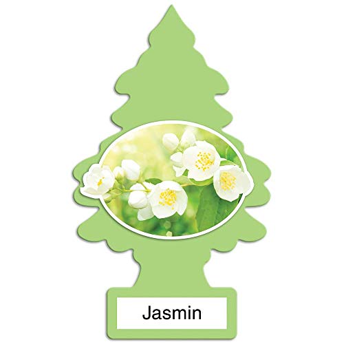 Image of Little Trees Car Air Freshener Cotton Paper - Set of 6 (Jasmin)