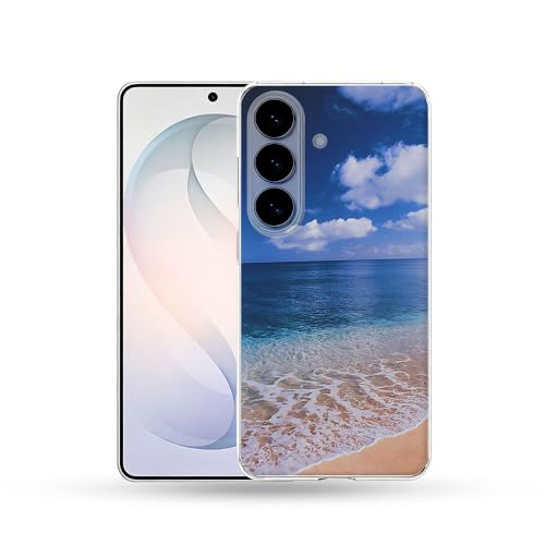 SHDYQXSB Samsung Galaxy S26 �P�[�X�A�������Ẵr�[�`�A���C�Ƌ�̃f�U�C���A�����ȃG�b�W�A�X�����ȑϏՌ��ی�d�b�P�[�X