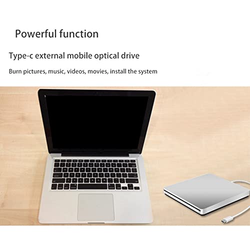 Unidad externa portátil USB CD/DVD tipo C miniatura 3