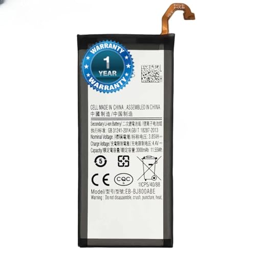 Image of THE BATTERY STORE Original EB-BJ800ABE Battery for Samsung J8 2018 | A6 | On6 | J6 Battery with 1 Year Warranty**(PP82)