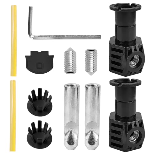 WC Sitz Befestigung, Anschluss Set WC-Befestigungsschraubenset Toilettensitz Befestigungsset Zubehör für Wandhängende Toilette