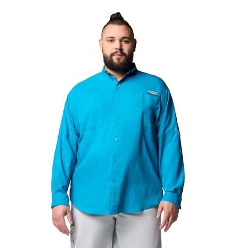 Chemise à manches longues tissu anti-transpiration et léger couleur Blue Echo 5X