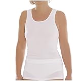 comazo Damen platin Hemd Achselträger Größe 42