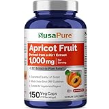 NusaPure Apricot, 1000 mg, 150 Veg Capsules (Vegan, Non-GMO)
