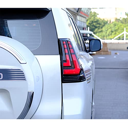 Tt-Abc Led Tail Lights For Lexus Gx460 2010-2023 & Toyota Prado 2010-2021 With Start Animation Drl Rear Accessories Lamp Assembly Taillights (Smoke) #TOP5