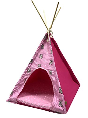 Tenda Fábrica Pet para Cães, Único, Rosa