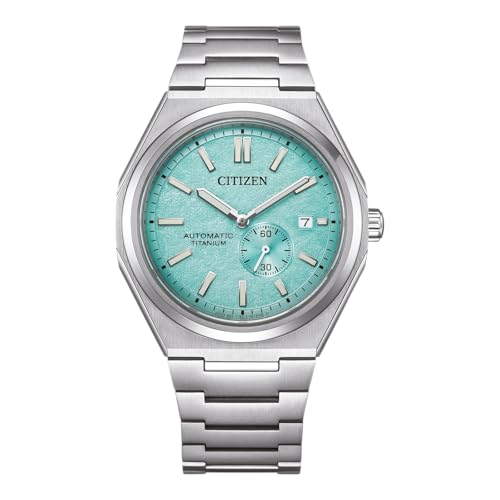CITIZEN Men's Analog Automatik Uhr mit Titan Armband NJ0180-80M