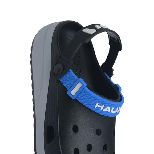 Image of HAUX Classic Ultra Soft Clogs /Sandals with Adjustable Back Strap| Comfortable & Lightweight| Stylish & Anti-Skid| Indoor & Outdoor Casual Sports Mules Boys