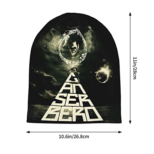 Canserbero Knit Beanie Hat For Men Women Winter Warm Stretchable Beanie Hats Black #TOP6