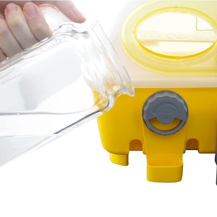 Incubadora digital ET24 SUPER con motor de giro OVOMATIC y con aditivo antibacteriano Biomaster™ - River Systems - Capacidad 24 huevos de tamaño mediano o 96 pequeños