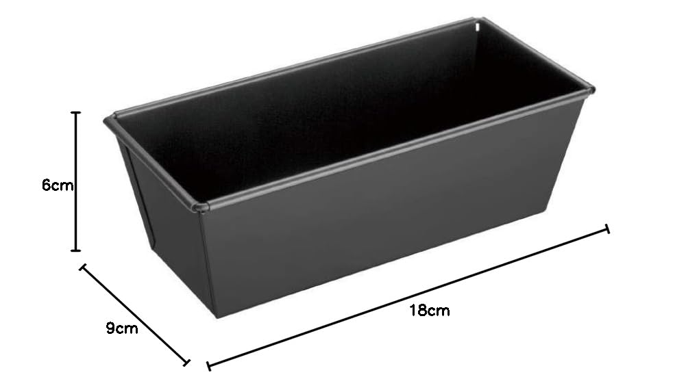 Vogue nieprzywierająca puszka na bochenek 6 x 18 x 9 cm patelnia do pieczenia forma forma naczynia do pieczenia