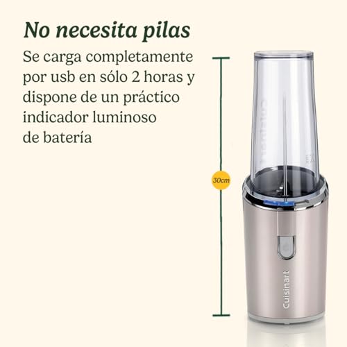 Batidora sin cable portátil para batidos de frutas y hielo recargable 7
