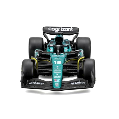 Bburago 1:43 Modelo F1 Aston Martin AMR23 #18 miniatura 6