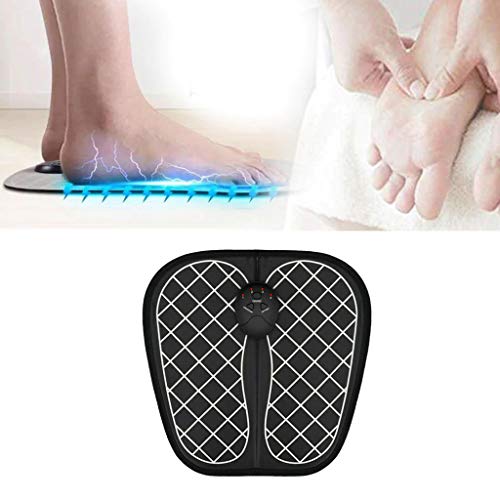 Almencla Massageador Elétrico Para Pés Acalma Os Pés Rigidez Muscular Vibrador Para Pés Tapete De Ma