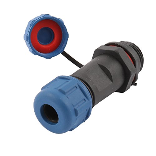 Aexit Conector Adaptador de Aviación 2 Polos SP1311/P miniatura 3