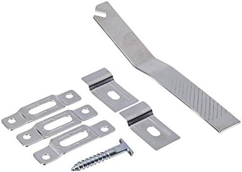 Picture Frame Security Hardware Complete Sets for Wood or Metal Frames up to 60" Wide - Fifty (50) Complete Sets with Two Wrenches