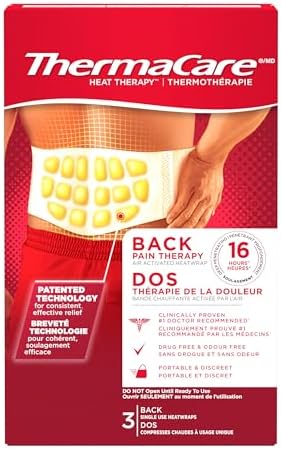 Thermacare Heatwrap Advanced Back Pain Therapy, 3 Count