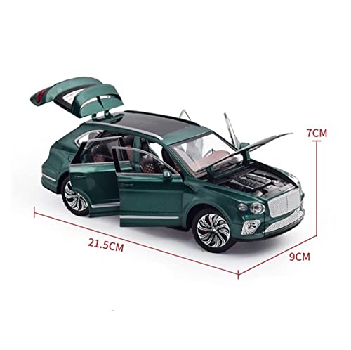 Modelo a Escala 1:24 para Bentley Bentayga Decoración Negro miniatura 5