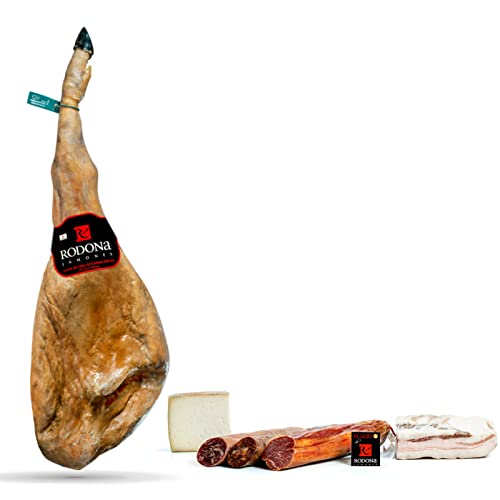 Lote Jamón de Cebo de campo Ibérico 50% raza Ibérica y embutidos Sierra Nevada Pata negra