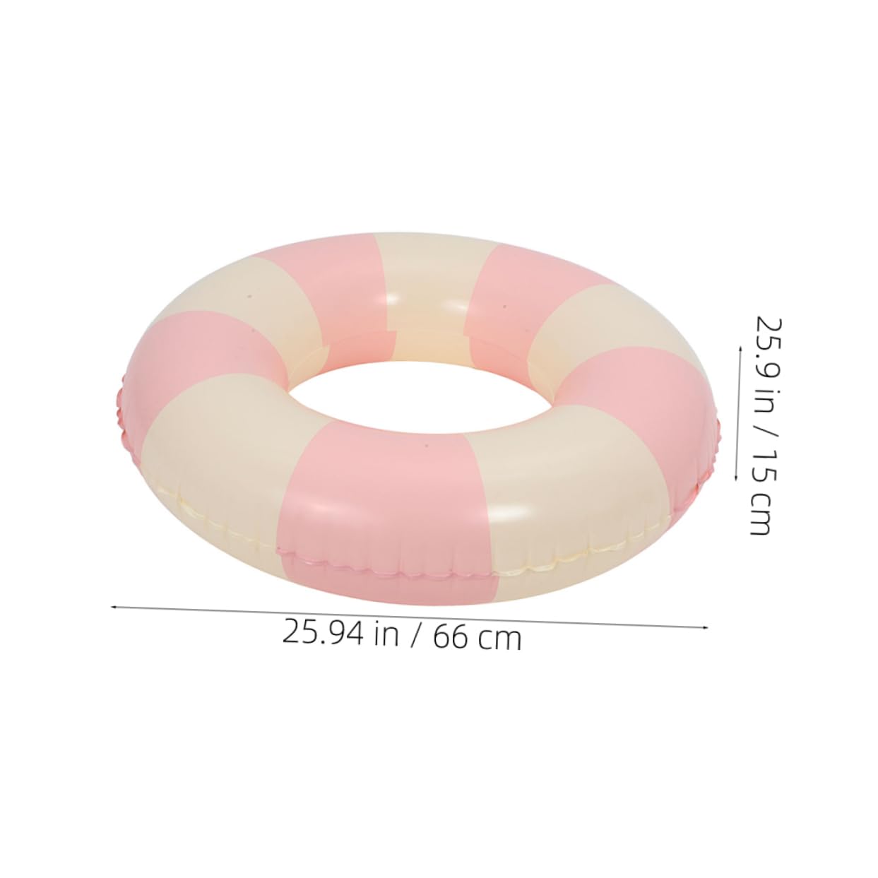 HANABASS Inflatable Swimming Ring Large Adult Pool Float Safety Straps Pool Ring for Adults Heavy Duty Beach Party Accessory