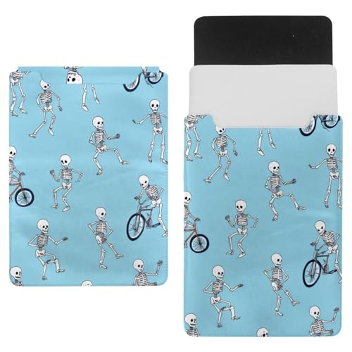Housse ordi portable motif vélo cyclisme sacoche 13,8 pouces