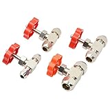 Estructura: Aguja YXA-Models, 1 unid 6 mm 8 mm 10 mm 12 mm Agujero Dia Dia Naranja Mango PLÁSTICO Metal Metal Prensa DURABLEMENTE Tubo Durante Tipo de Aguja Válvula de Globo (tamaño : 8mm)