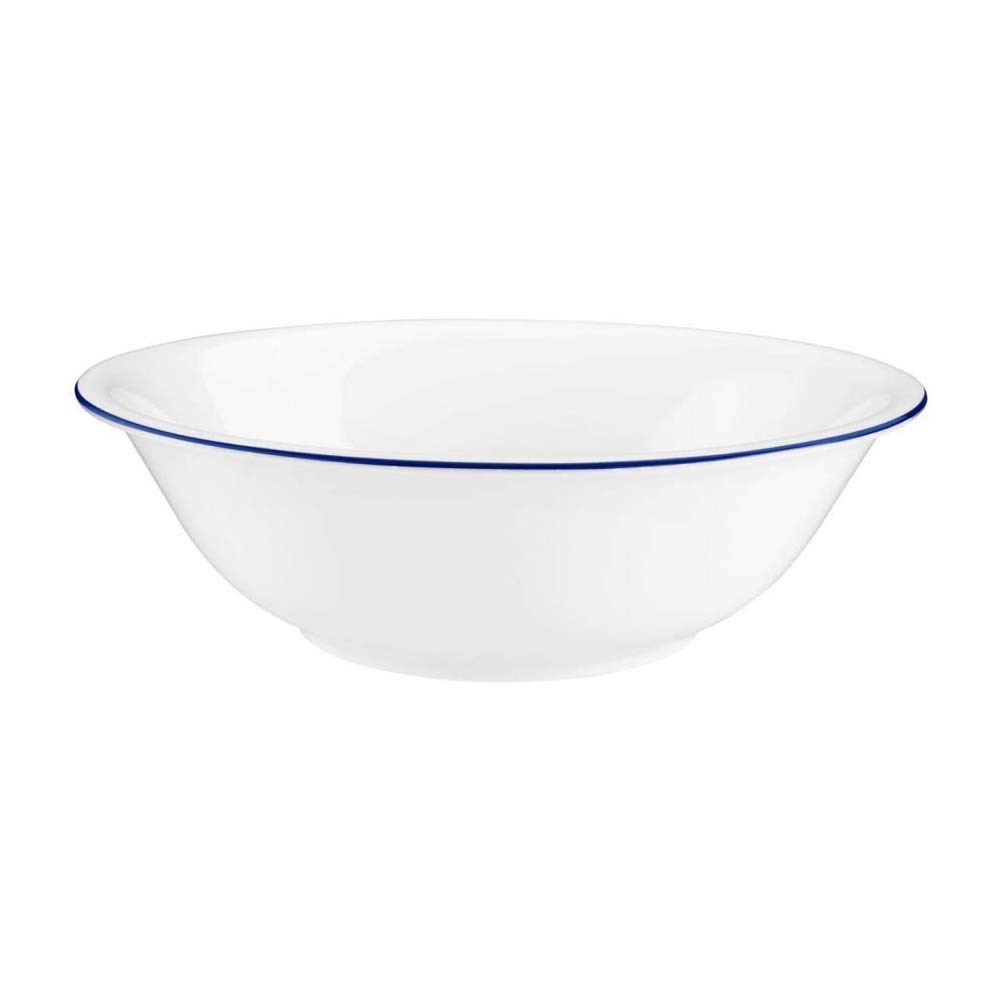 Bol rond Bleu 23 cm Seltmann pour salades et plats conviviaux au quotidien