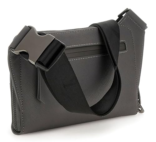 Sac banane GUESS Milano Flat Bumbag Asphalt chic et compact - 2