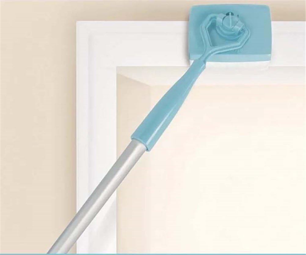 GFYWZ Broom Brush Baseboard Cleaning Skirting Boards Telescopic Pole Extendable With Dust Catcher Duster Microfibre Cloth