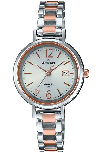 腕時計 シーン 電波ソーラー Radio Controlled Model Titanium Series SHW-5400DSG-7AJF レディース