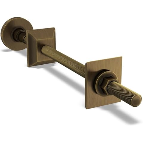UK Radiators Talus Antique Brass Wall Stay Cover