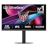 LG 27GM950B-B Gaming Monitor Ultragear, 27 Zoll, IPS 5K (5120 x 2880, 16:9, 165Hz, 1ms, NVIDIA G-Sync, FreeSync Premium, flach, schwenkbar/höhenverstellbar, Violett)