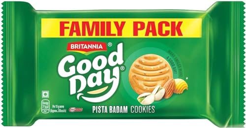 Britannia Good Day Pista Badam Cookies, 600g (B0CQVSG296) Amazon Price History, Amazon Price Tracker