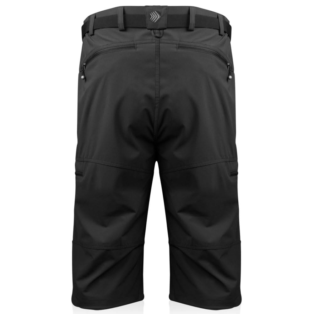 AERO|TECH|DESIGNS | Men's Multi-Sport Knickers | Urban Pedal Pushers | Large | Black