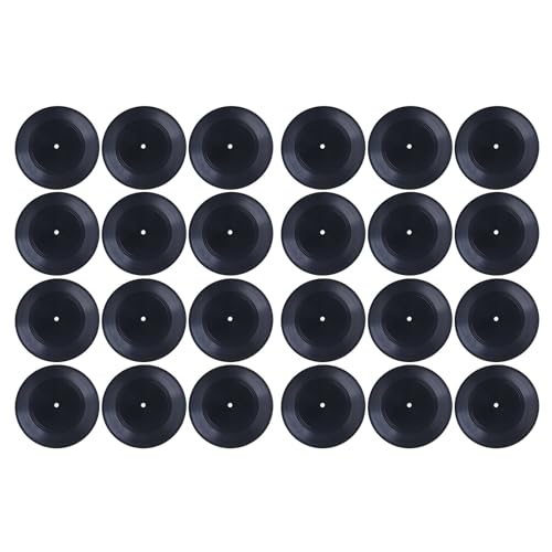 Disques décoratifs 17,8 cm Kelisdi pour décoration de chambre à thème musique