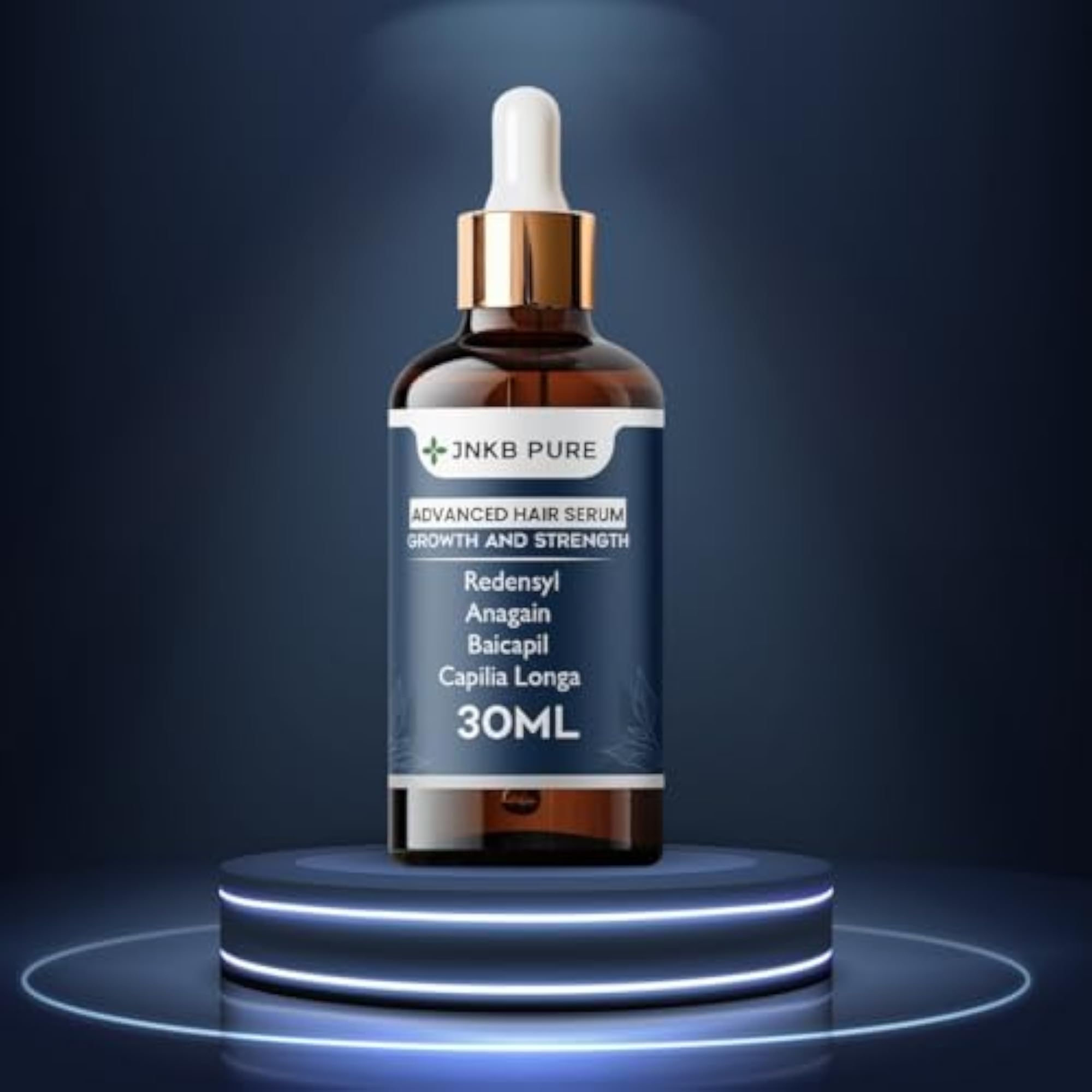 Hair Growth Serum with 4 Active Botanicals, Plant-Based