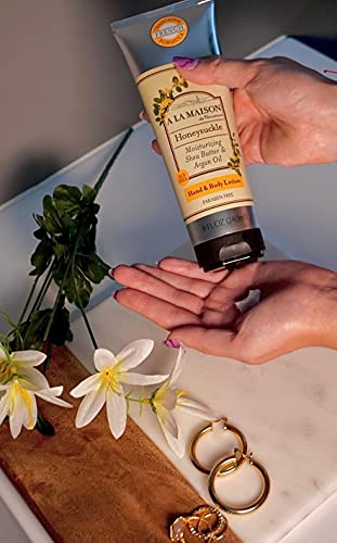 A La Maison Honeysuckle Lotion For Dry Skin - Natural Hand And Body Lotion (1 Pack, 8 Oz Bottle) #TOP2