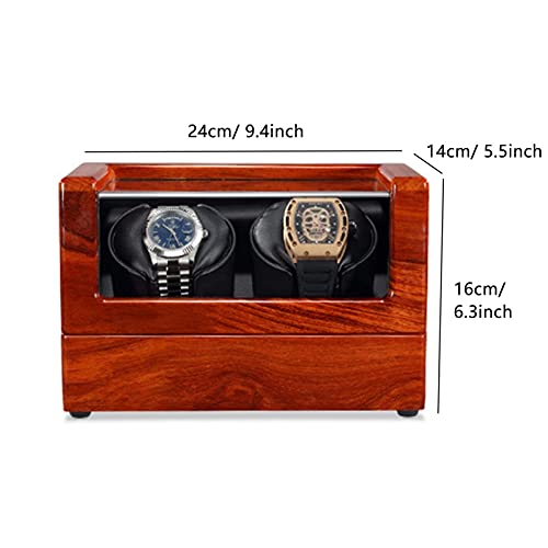 Caja de almacenamiento de madera para lucir y cuidar sus relojes 6