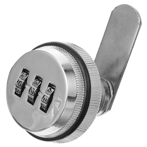 Serrure de sécurité électrique Mipcase alliage zinc argenté à code