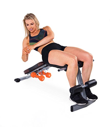 CAP Barbell Flat/Incline/Decline Bench, Brown