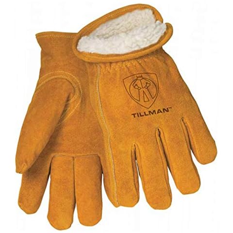 Tillman 1450 Split Cowhide Pile Lined Winter Gloves Large, Brown Cover