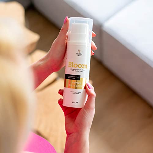Golden Tree Bloom Body Moisturiser, Hydrating Body Cream with Niacinamide, Retinol, Vitamin C & Sodium Hyaluronate - Image 4