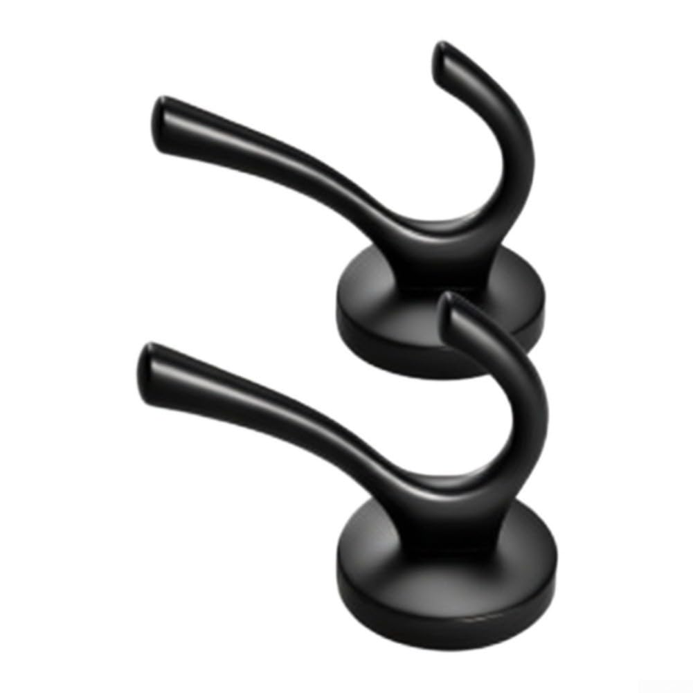 Ganchos Toalla Baño Aleación Zinc 40lbs Negro