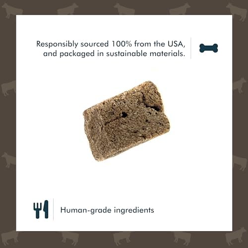 King Lou Pets Beef Liver Dog Treats - Freeze Dried for Dogs & Cats