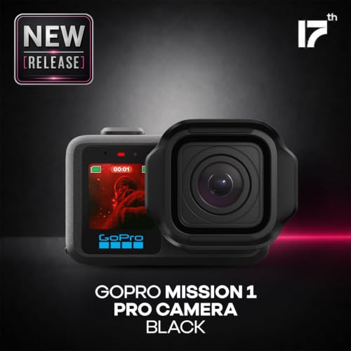 GoPro Mission 1 Pro Video Action Camera 8K 50MP, (Black) Battery Bundle Kit - image 2