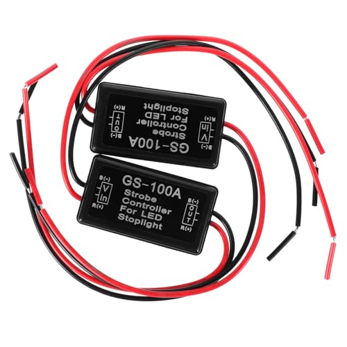 Module stroboscopique LED étanche Mobestech pour feux de voiture lot de 6 pièces