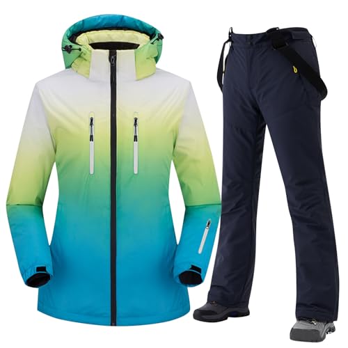 Combinaison de ski 2 pièces homme femme pour rester au sec et au chaud