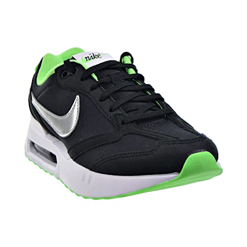 Nike Big Kid's Air Max Dawn Black/Chrome-Green Strike (DH3157 001) - 5.5