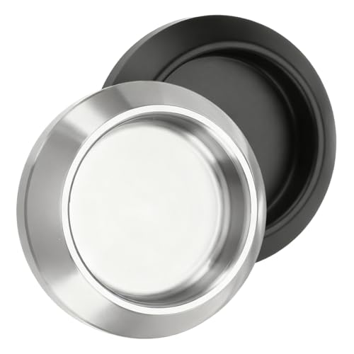 OPVYAEU 2 Piezas Manetas Puertas Interior Casa, 68 mm Oculto Uñero Puerta Corredera, Acero Inoxidable 304 Redondo Tiradores Puerta Corredera, Para Espejos, Puertas Correderas, Armarios