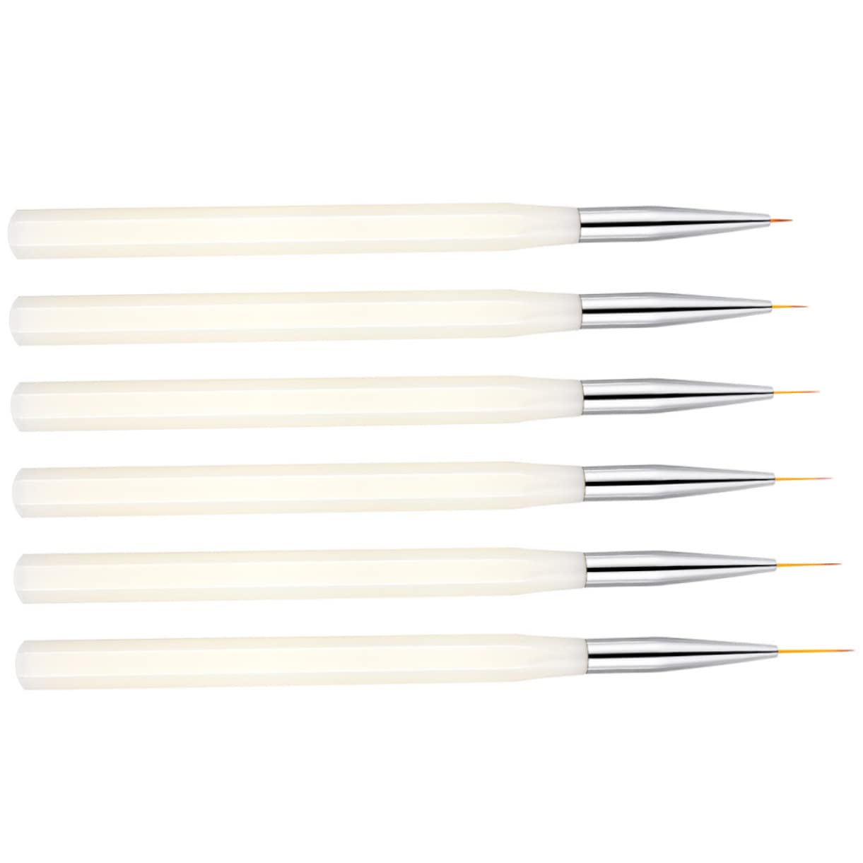 FRCOLOR 18pezzi Pennelli Per Nail Art Pennelli Manicure Per Disegni Unghie Per Nail Art Flessibili e Facili Da Usare Per Creazioni Uniche e Chic
